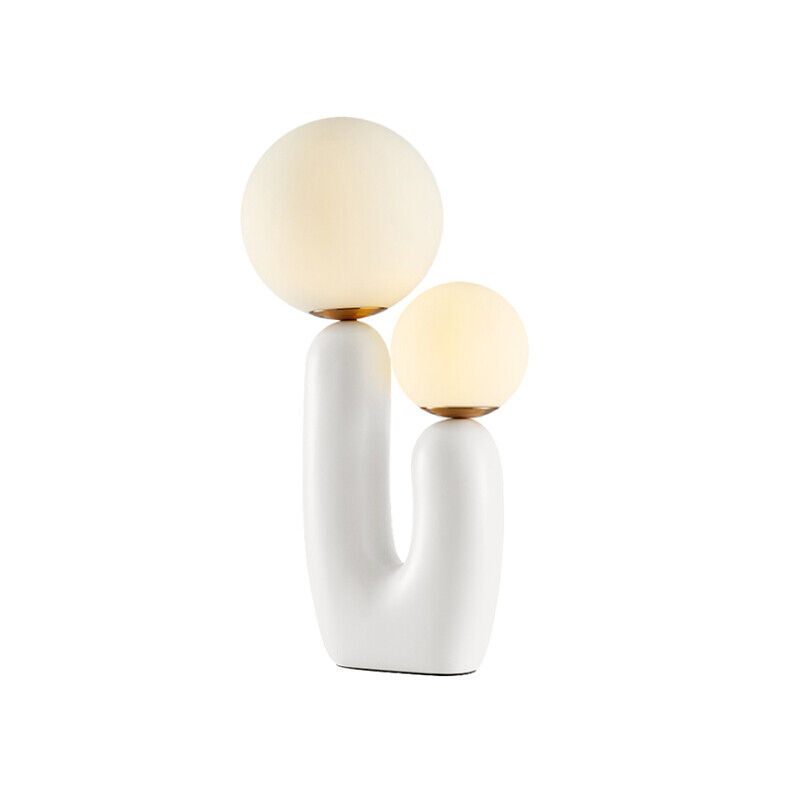 Nordic Table Lamp Creative Art Plant Bedside Lamp Modern Fashion Paint Desk Lamp