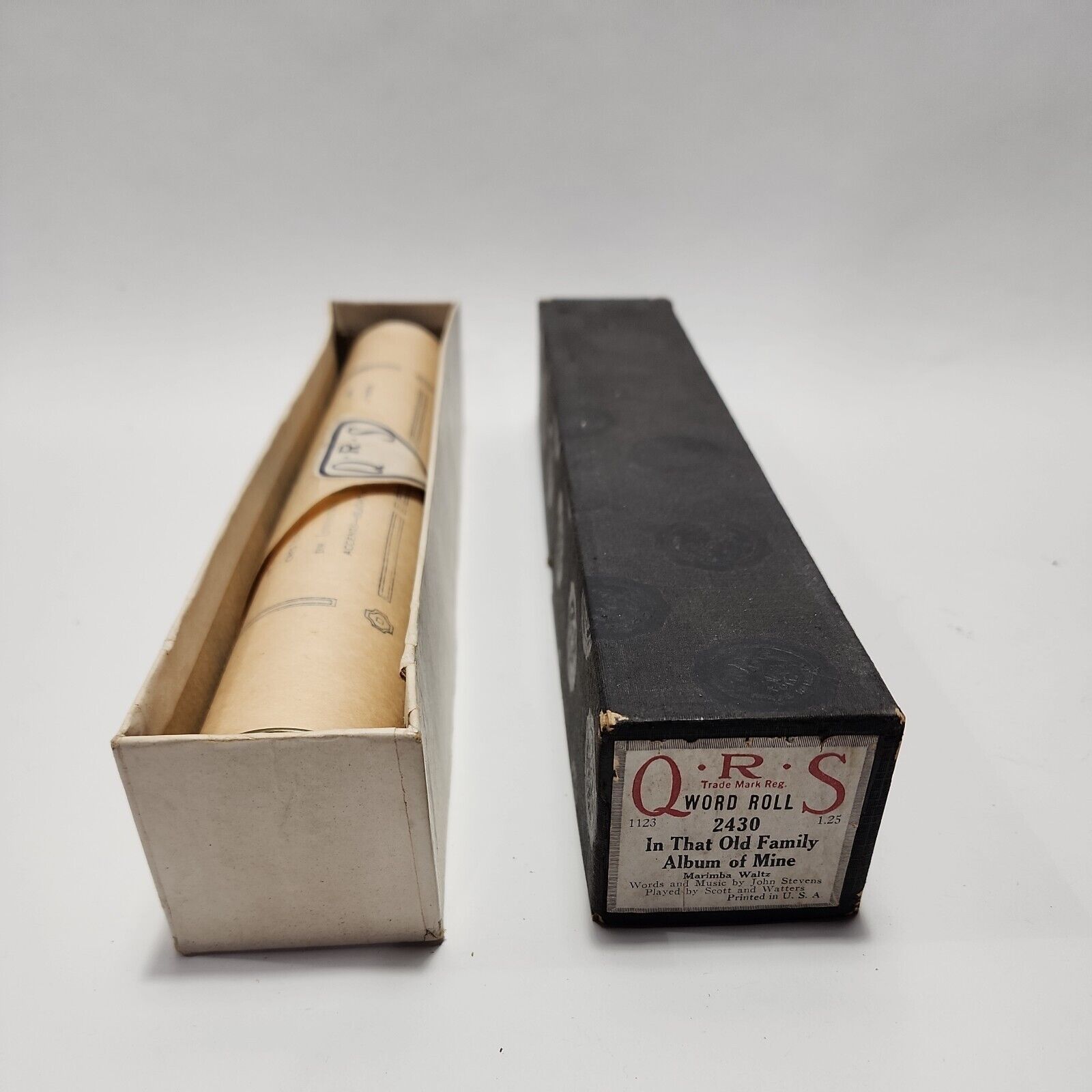 QRS  IN THAT OLD FAMILY ALBUM OF MINE 2430 Player Piano Roll