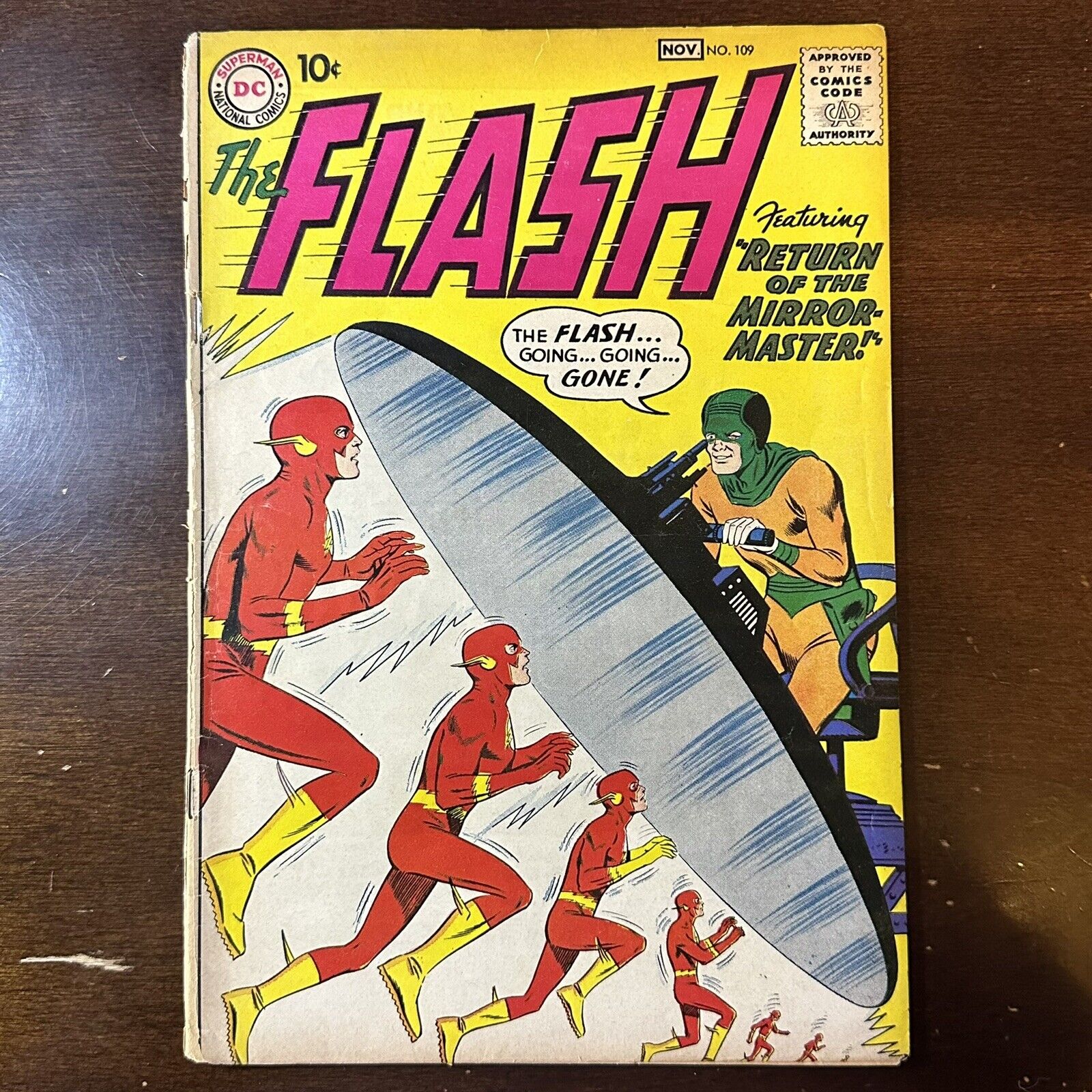 Flash #109 (1959) - 2nd Mirror Master