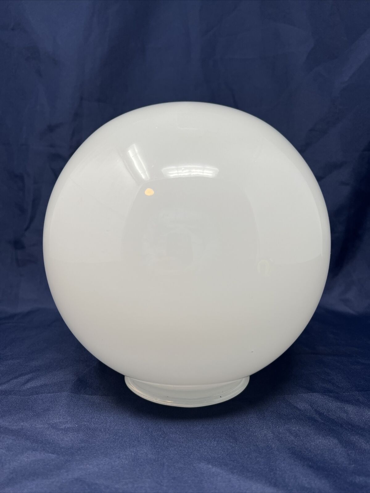Vintage Light Globe Fixture White Round Glass Pendent Ceiling Shade 4\