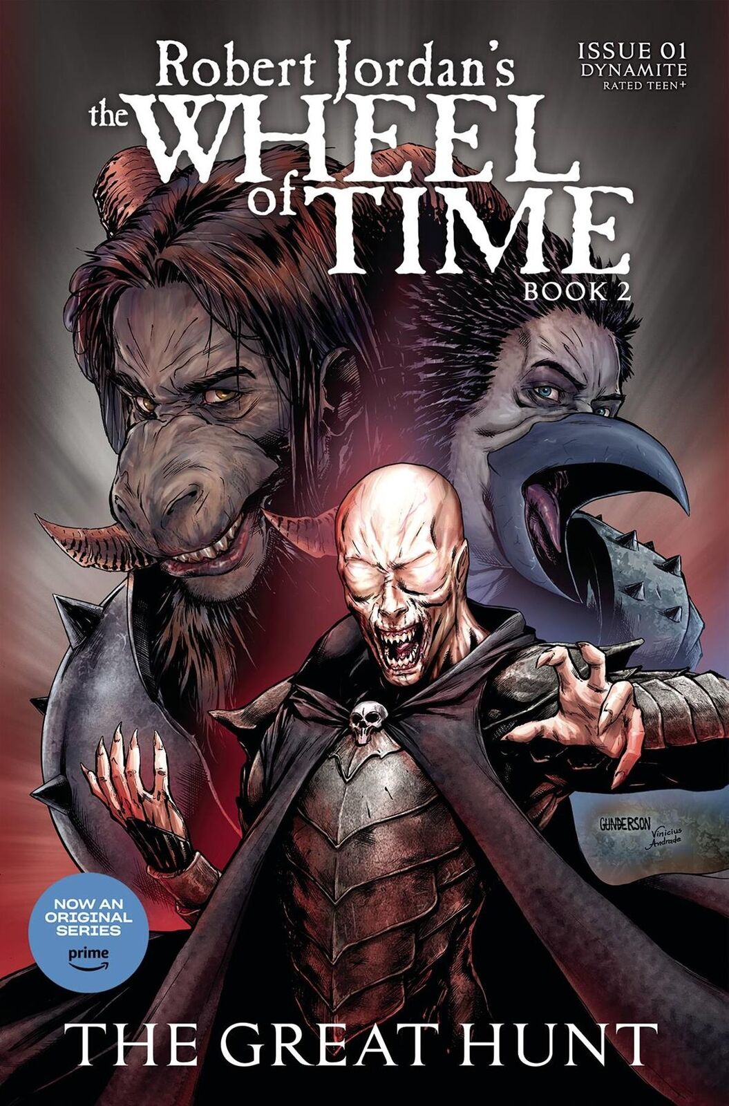 Wheel Of Time Great Hunt #1 Cvr B Gunderson Dynamite Comic Book