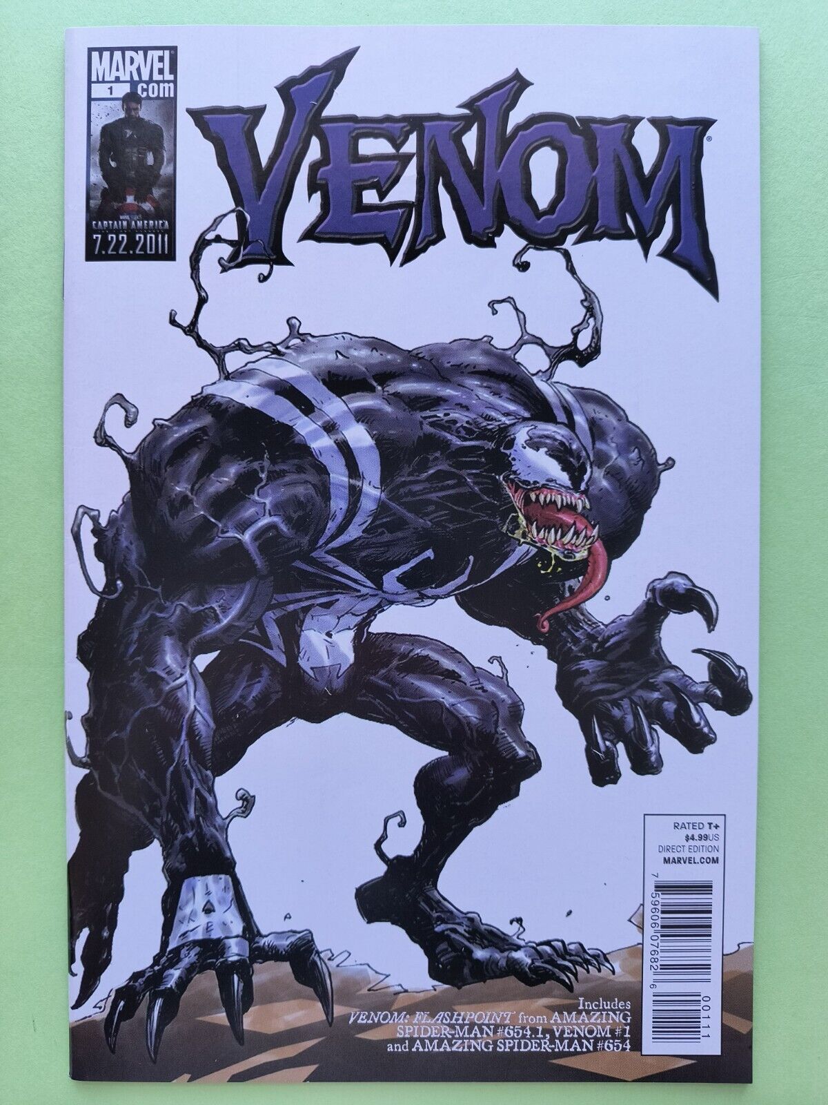Venom Flashpoint #1 Tony Moore Cover One Shot NM- 2011