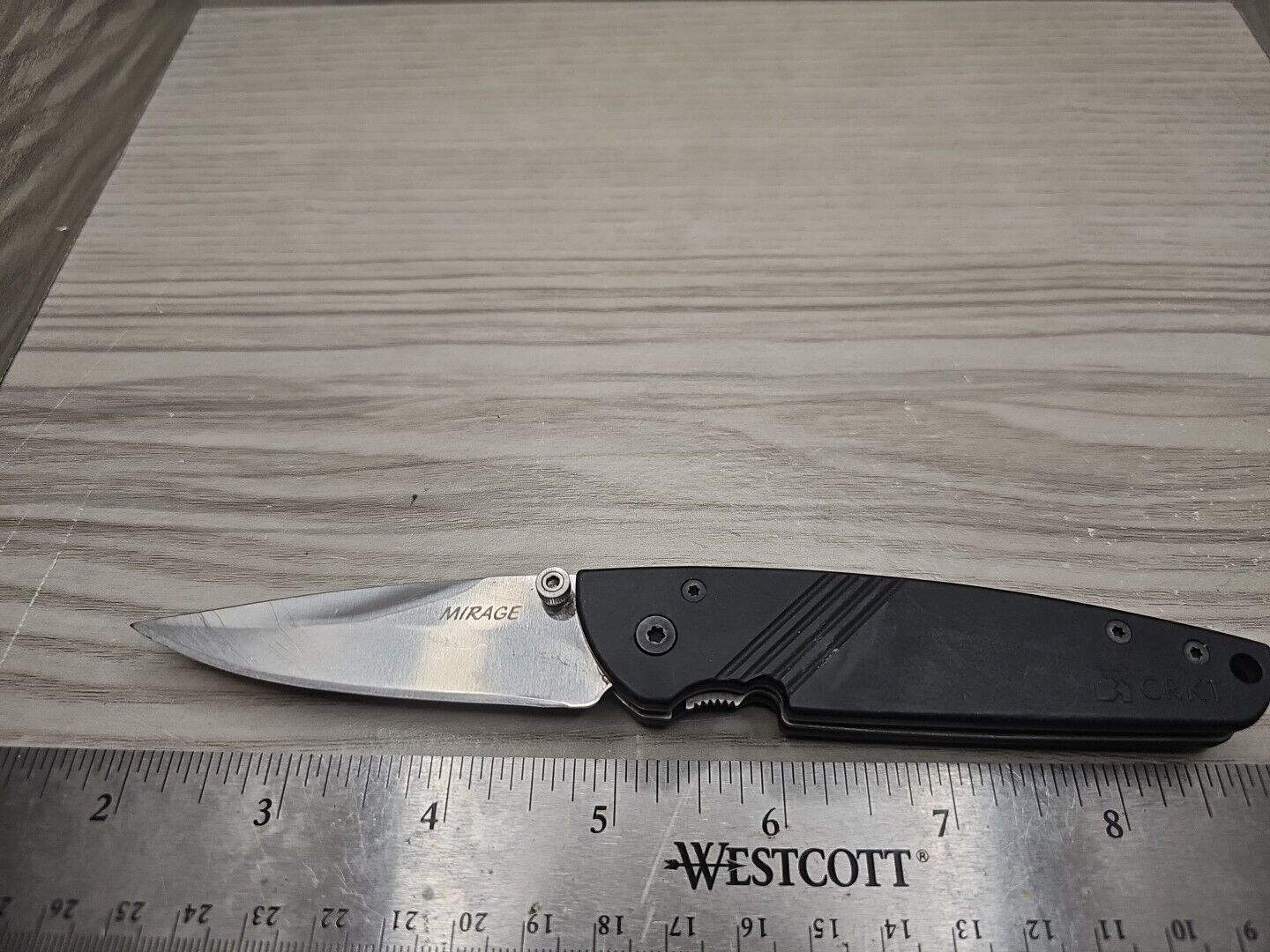 Discontinued CRKT Mirage 6722  Pocket Knife Columbia River EDC Black