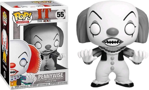Funko - It Classic-Pennywise Exclusive (Black & White) Other License... 