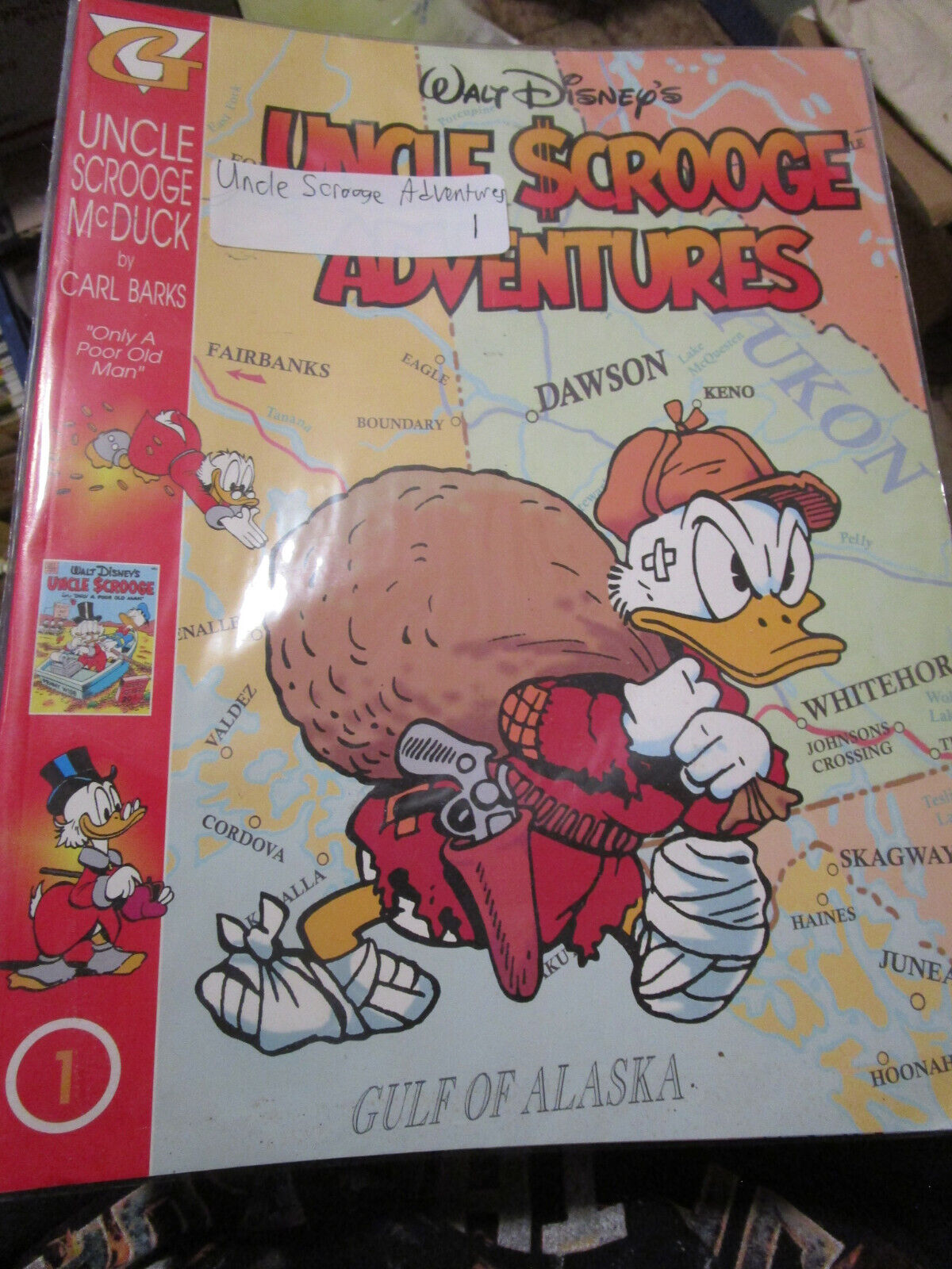 Walt Disney Uncle Scrooge Adventures Gladstone Carl Barks select a title