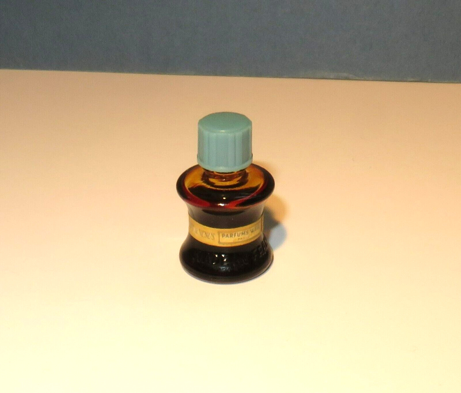 WEIL Zibeline SECRET DE VENUS Bath Oil vintage 1/8 oz turquoise cap looks full