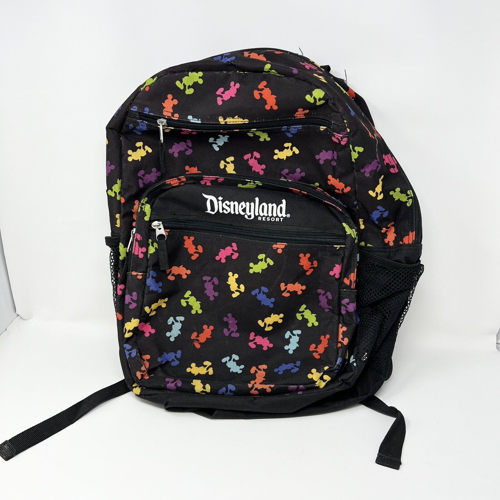 Disney Parks Disneyland Resort Rainbow Backpack Mickey Mouse All Over Print