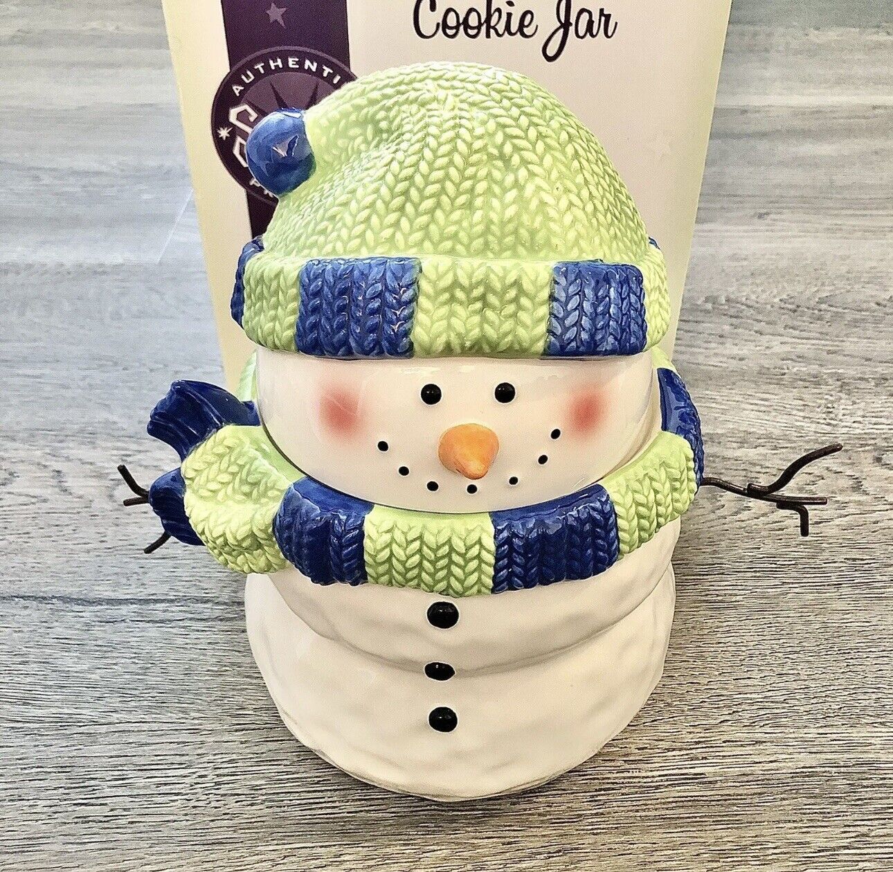 Scentsy Snowman Cookie Jar - Host Exclusive - Brand New in Box - Warmer Gift