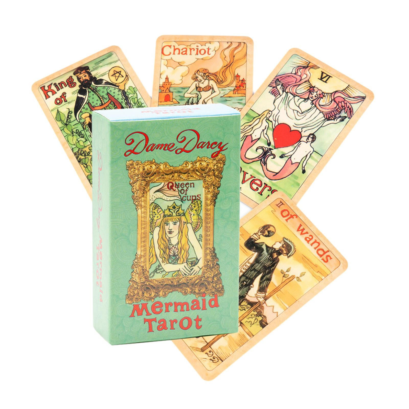Mermaid Tarot 78 + 3 General Instruction Cards Brand New