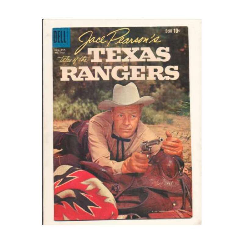 Jace Pearson's Tales of the Texas Rangers #18 in VF + condition. Dell comics [g%