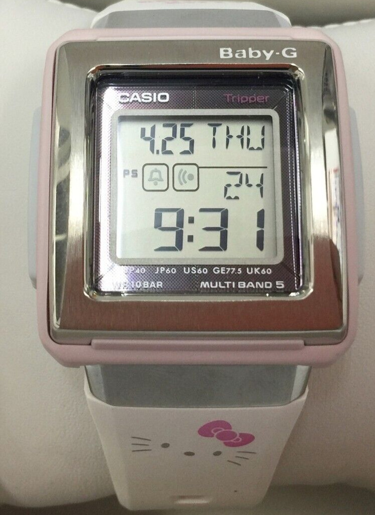 Sanrio Hello Kitty x Casio Baby G Women\'s Watch BGT-1600J 3040 Unused