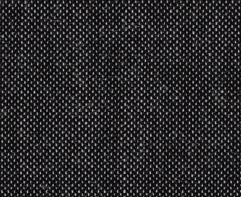 2.625 yards Kvadrat Basel 186 Black & White Woven Wool Upholstery Fabric