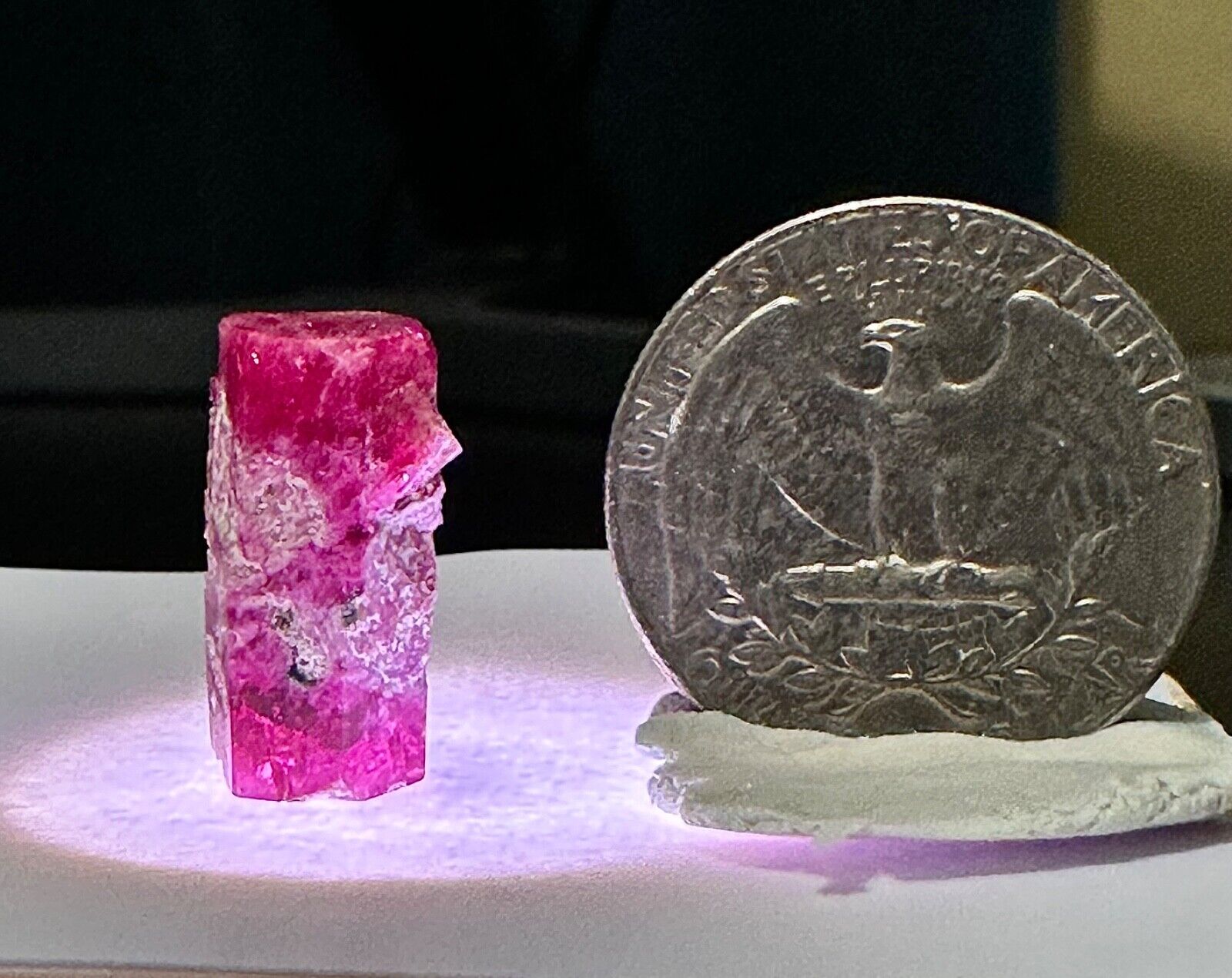 Extremely Rare and Large Bixbite (Red Beryl) Specimen from Utah, USA - 14.60 Ct
