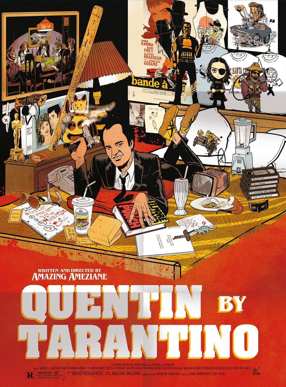 Quentin By Tarantino Sc (c: 0-1-2) Titan Comics Comic Book