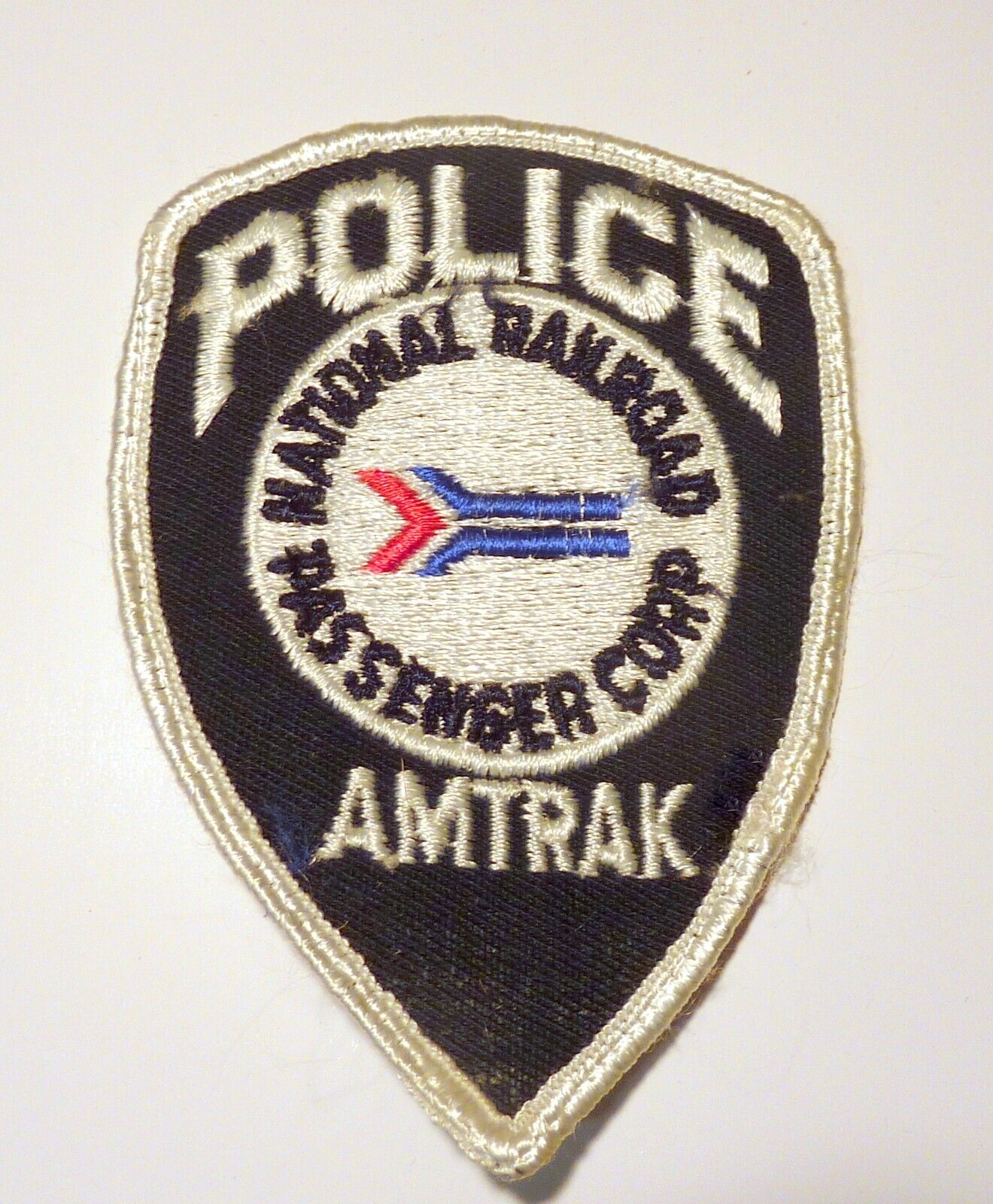 National Railroad Passenger Corp Amtrak Vintage Railroad Police Patch  Rare
