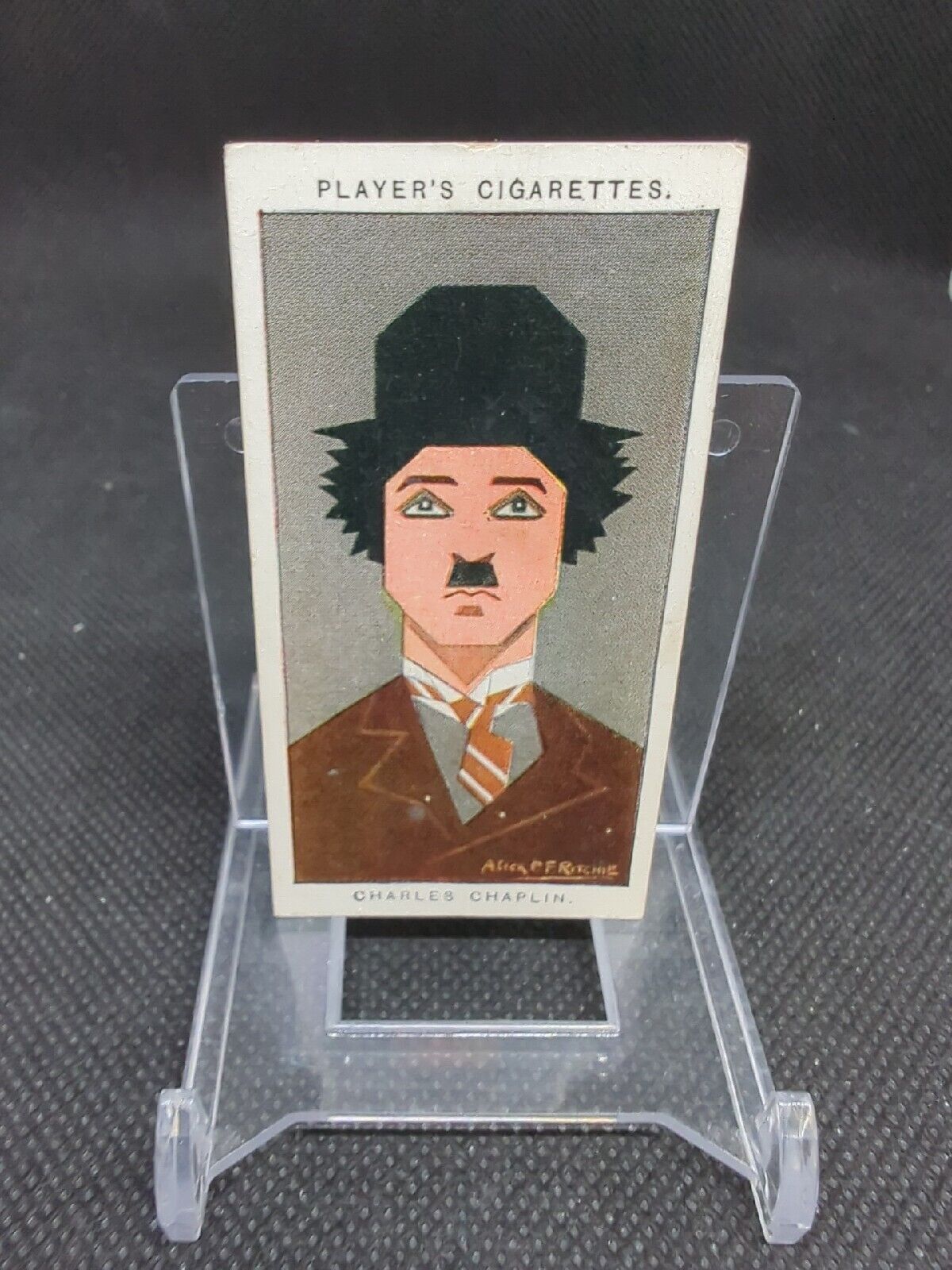 1926 John Player Sons Cigarette Cards Straight Line Caricatures Charlie Chaplin