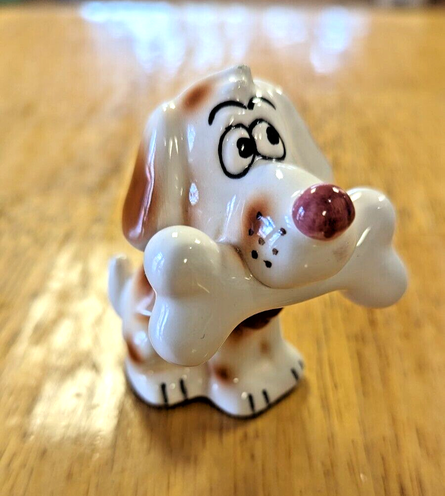 Vintage Porcelain Puppy Dog Figurine PAPEL Anthropomorphic 3\
