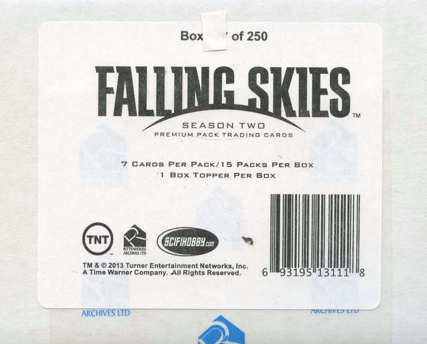 Falling Skies Season Two Premium Packs Card Box