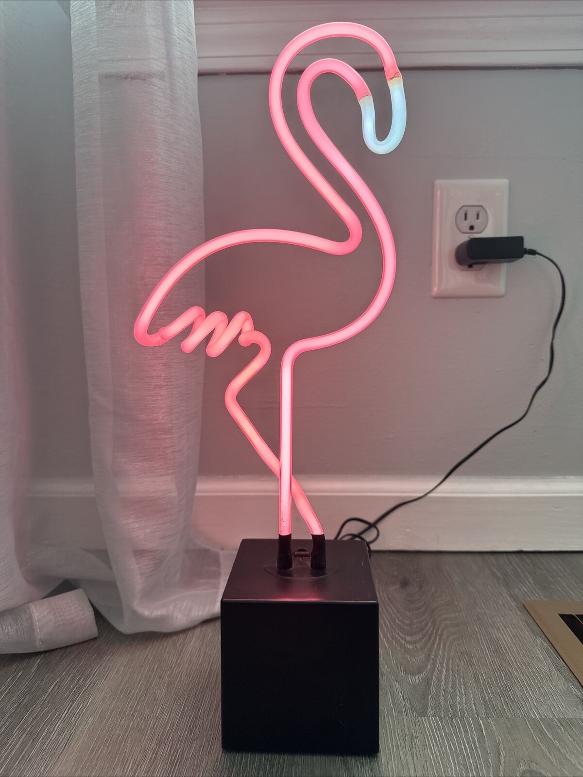 Flamingo Neon Sculpture by Neonetics