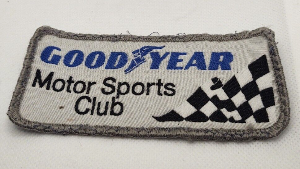 Goodyear Motor Sports Club Patch