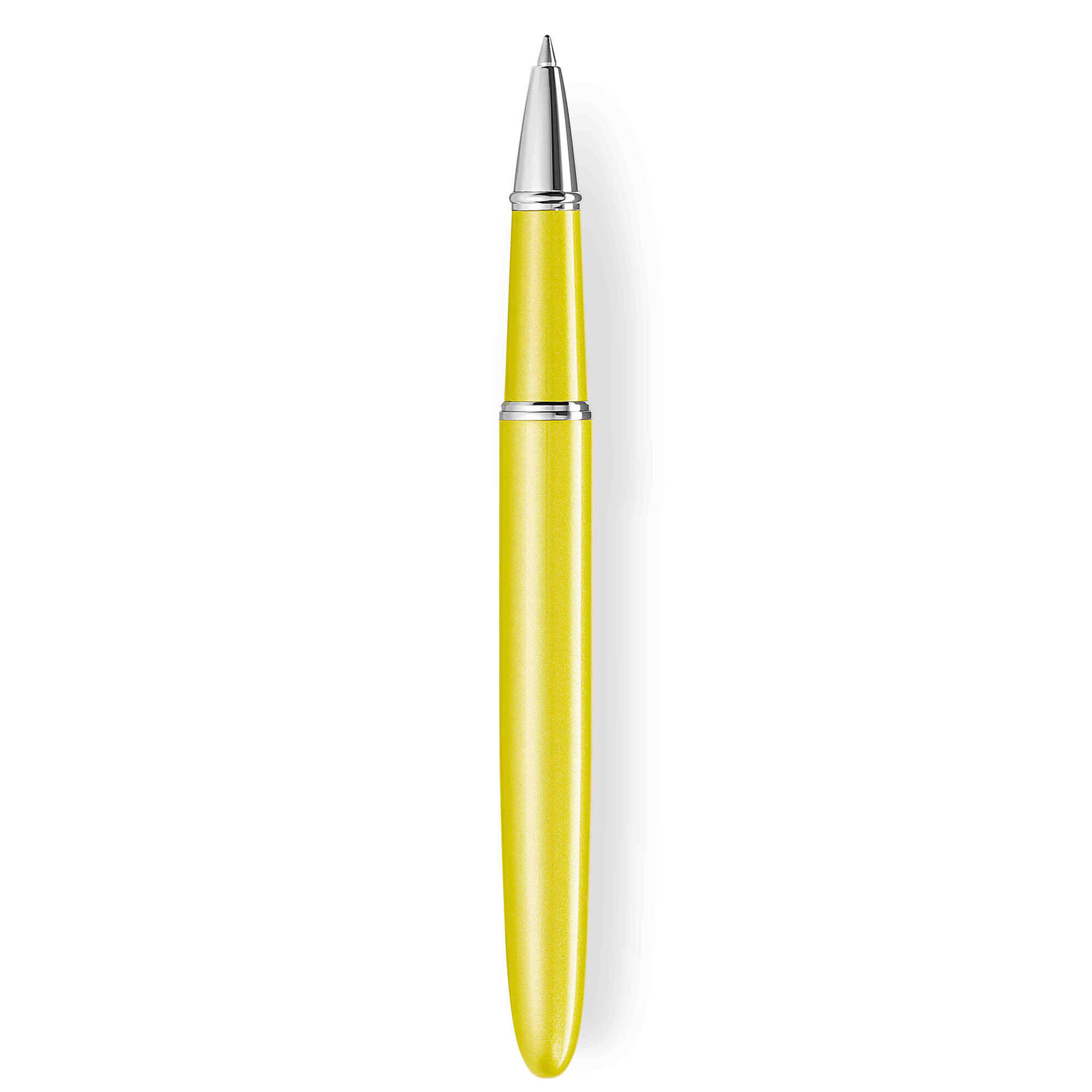 Tibaldi by Montegrappa Rollerball Pen D26 Shiny Yellow Finish Brass Body 123-RB