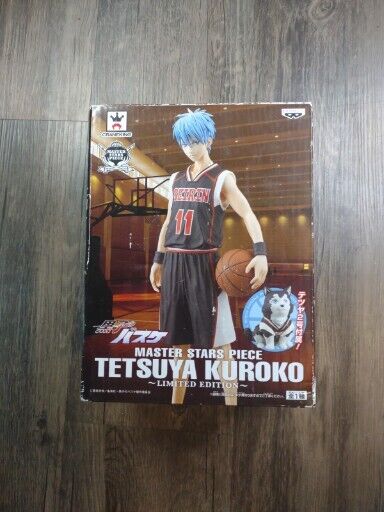 Black Ltd Kuroko's Basketball Tetsuya Kuroko Master Stars Piece Figure Banpresto