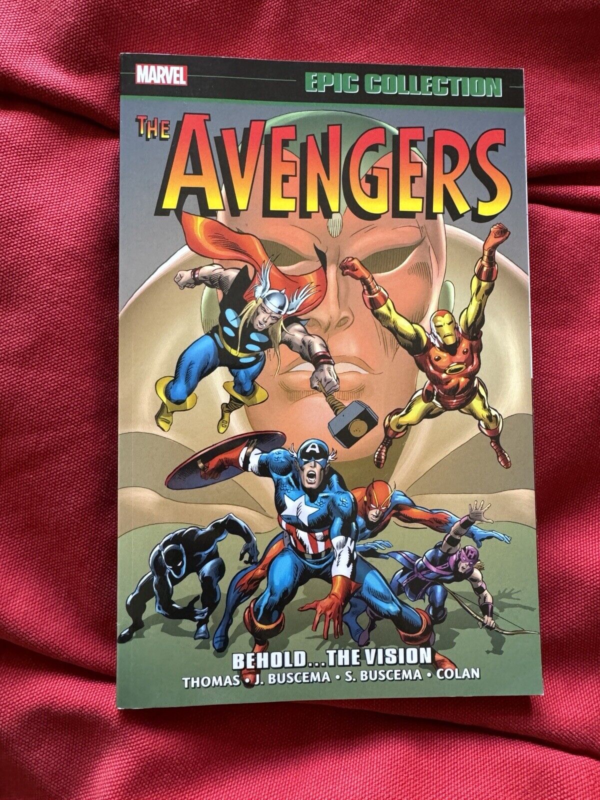 Avengers Epic Collection Volume 4: Behold… The Vision OOP 2nd Ptg (Marvel, 2016)