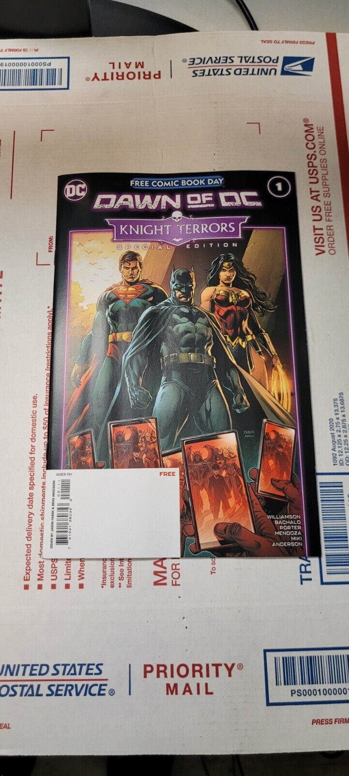 DAWN OF DC KNIGHT TERRORS FCBD SPECIAL EDITION 2023 NM- OR BETTER