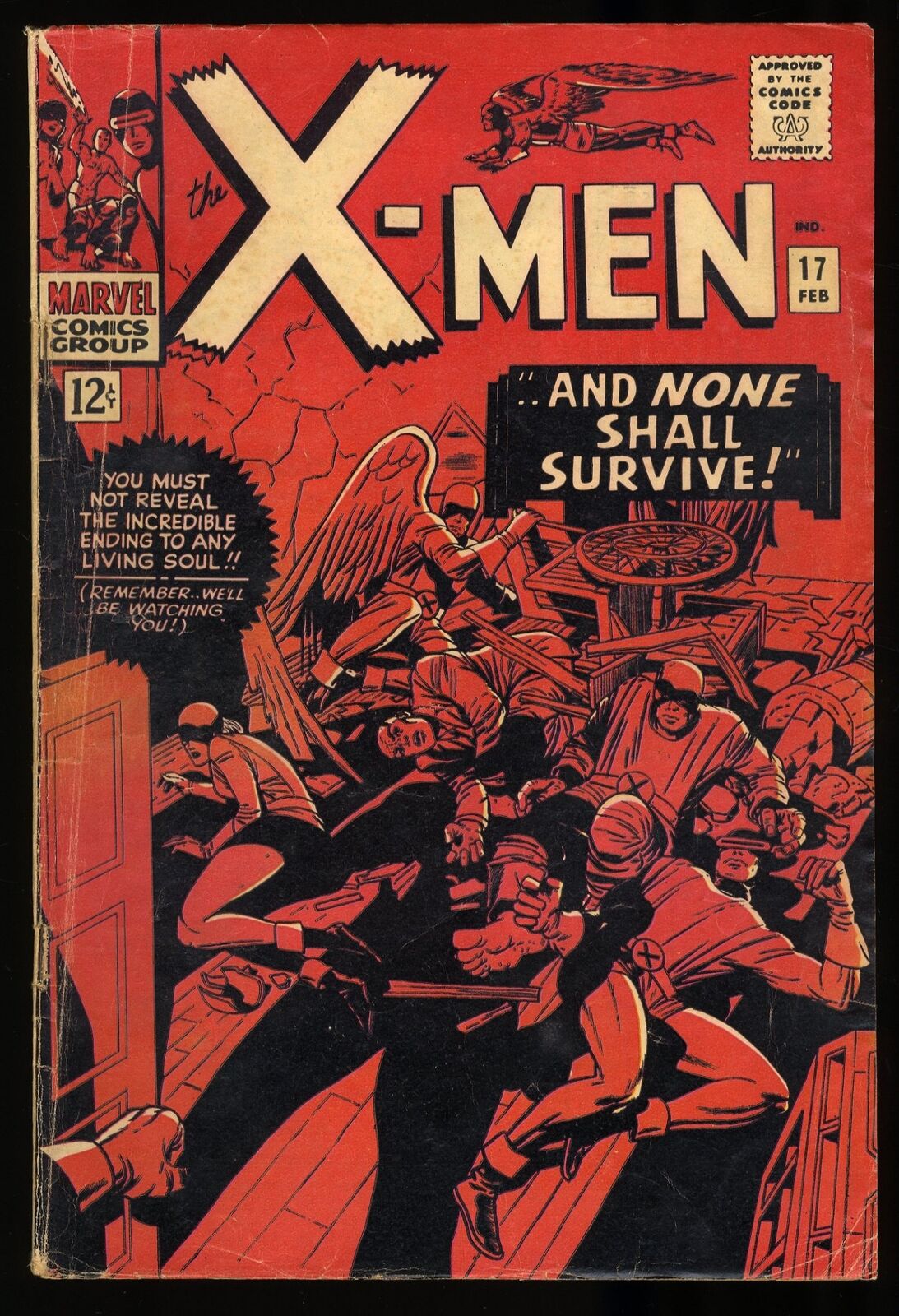 X-Men #17 VG+ 4.5 Magneto Appearance Jack Kirby Art 1966 Marvel 1966