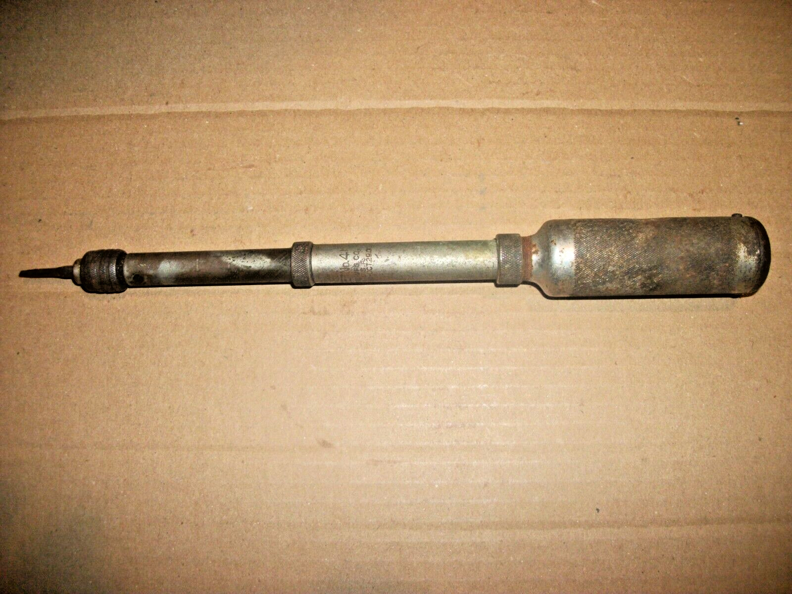 Vintage North Bros MFG Yankee #41 Push/Hand Drill Tool Oct 29, 1901
