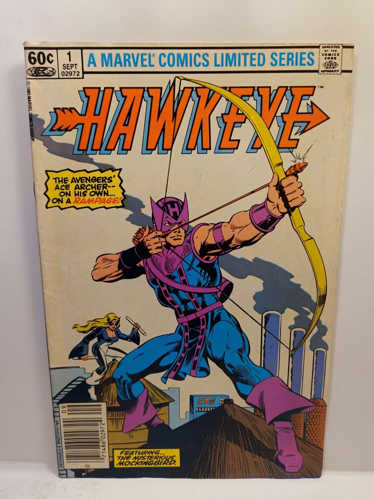 HAWKEYE #1 On a Rampage Marvel Comic Book