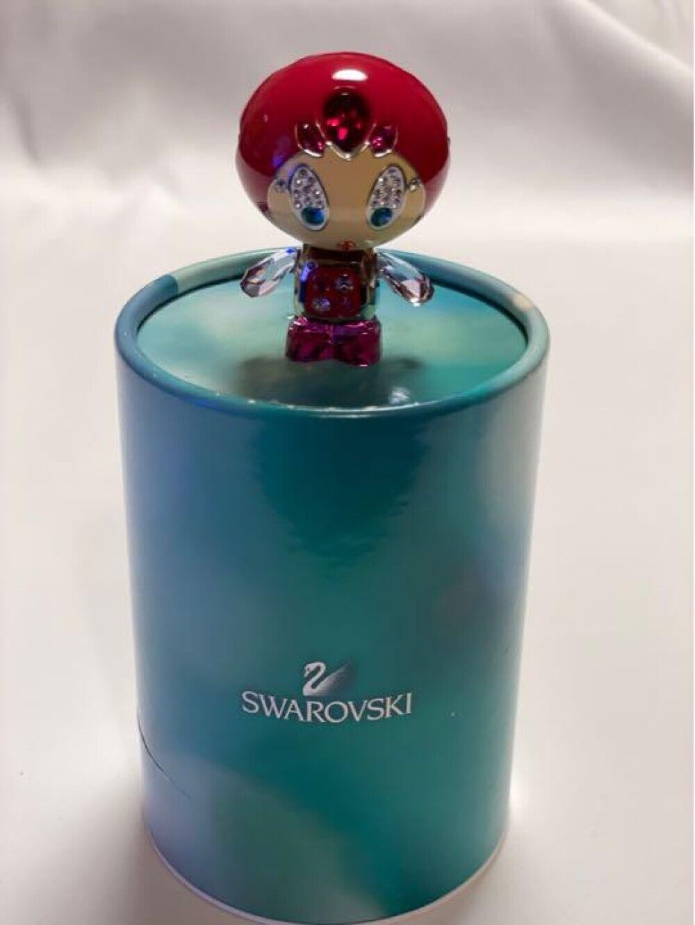 Rare Swarovski Crystal Figurine Characters Erika Gift Christmas With Box Used