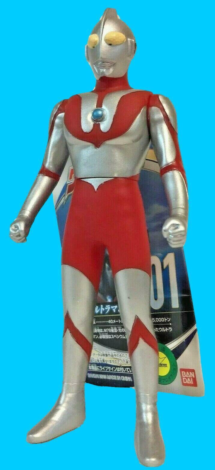 Bandai Ultraman Ultra Hero Series 01 Ultraman Pvc Action Figure Tsuburaya Sofvi
