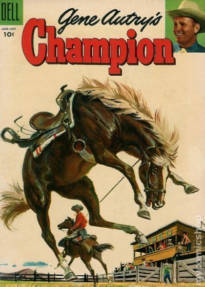 Gene Autry\'s Champion #19 FN 6.0 1955 Stock Image