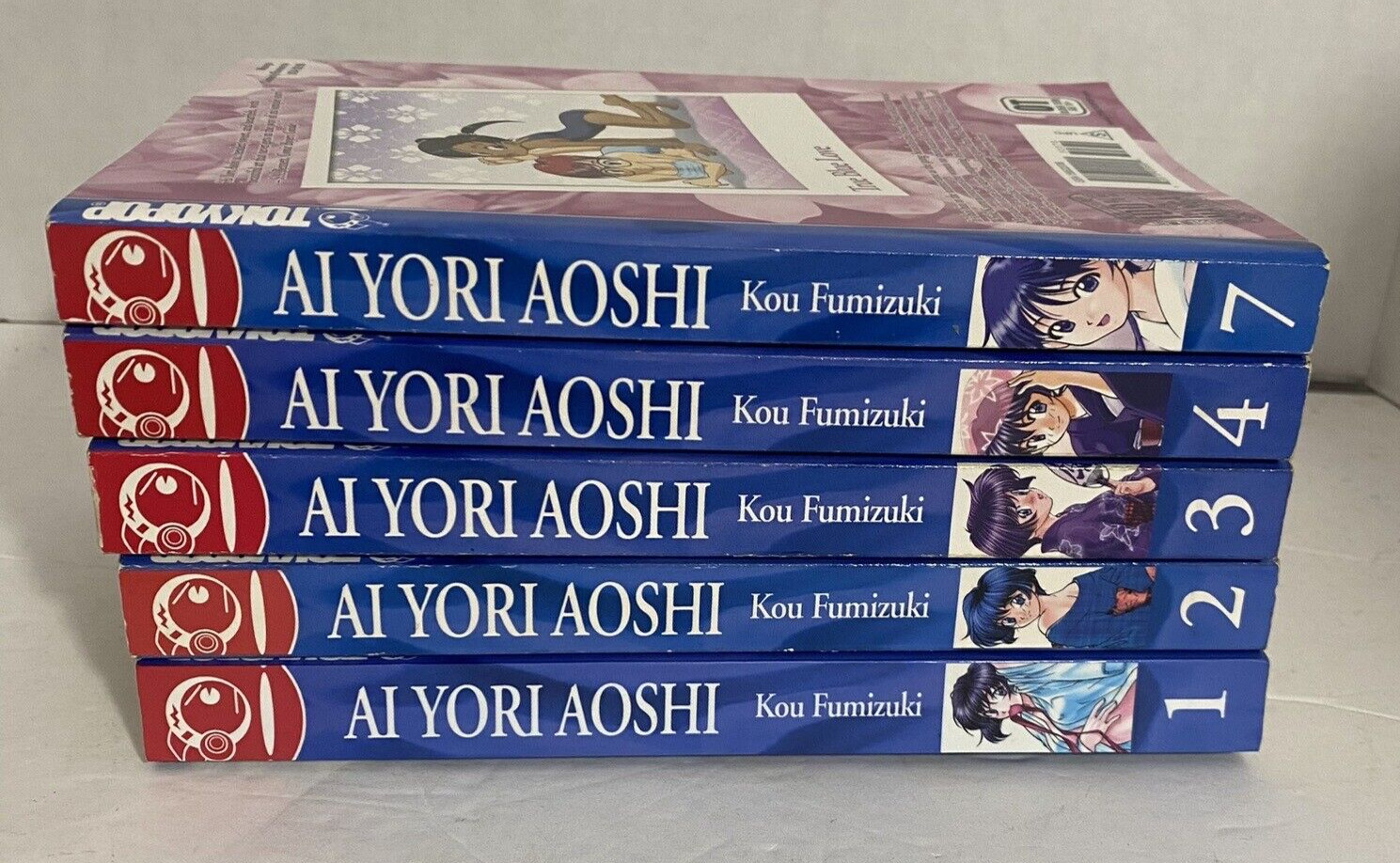 Ai Yori Aoshi By Kou Fumizuki Manga Volumes 1-4 & 7 English TokyoPop English