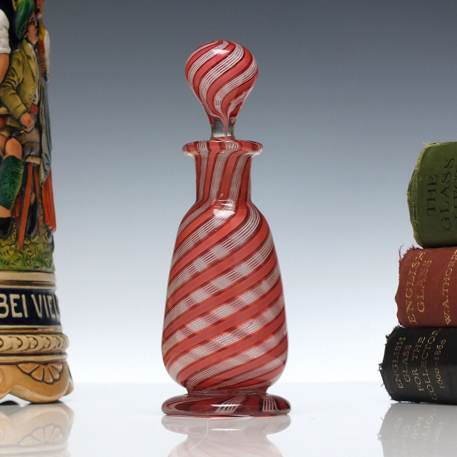 19th Century French Clichy Glass Perfume Bottle c1850