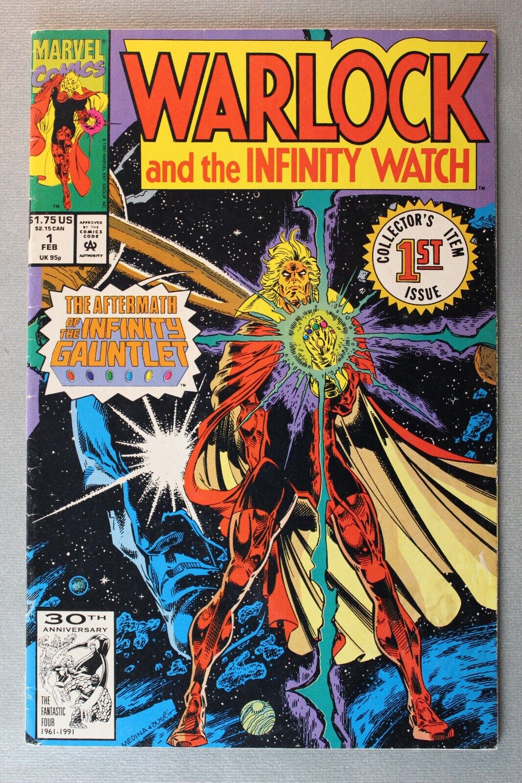 Warlock and the Infinity Watch #1 *1992* The Aftermath Of The Infinity Gauntlet