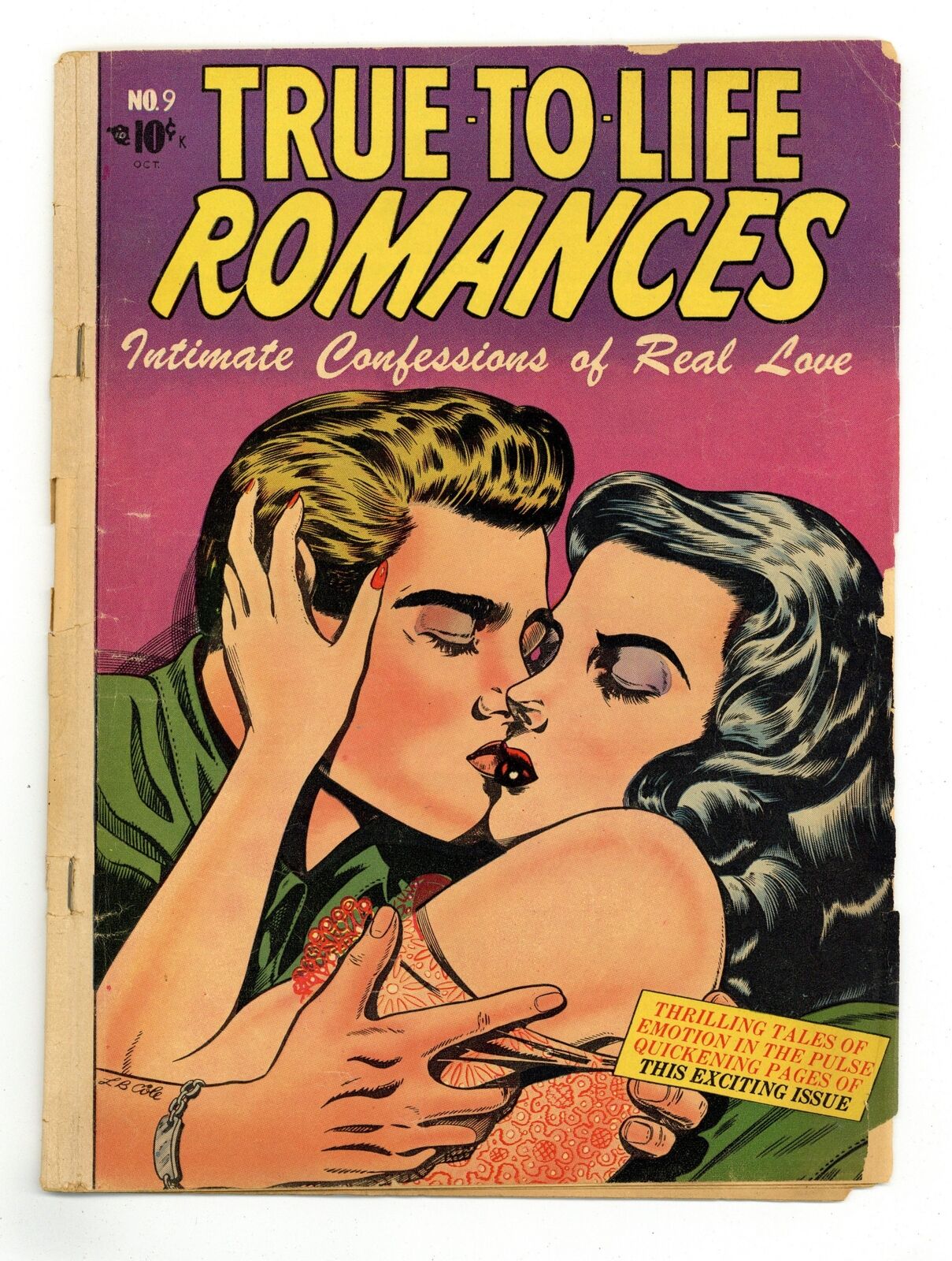 True to Life Romances #9 GD- 1.8 1950