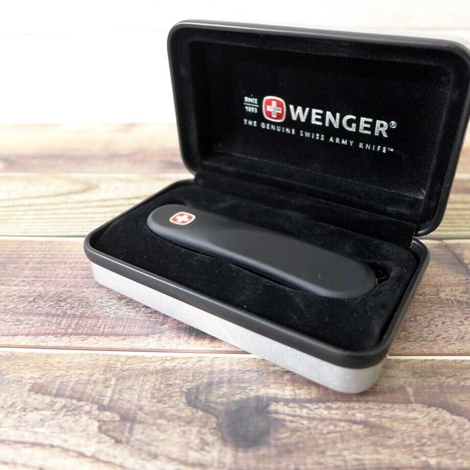 2008 Wenger Blackout 63 Swiss Army Knife w/ Limited Box Rare