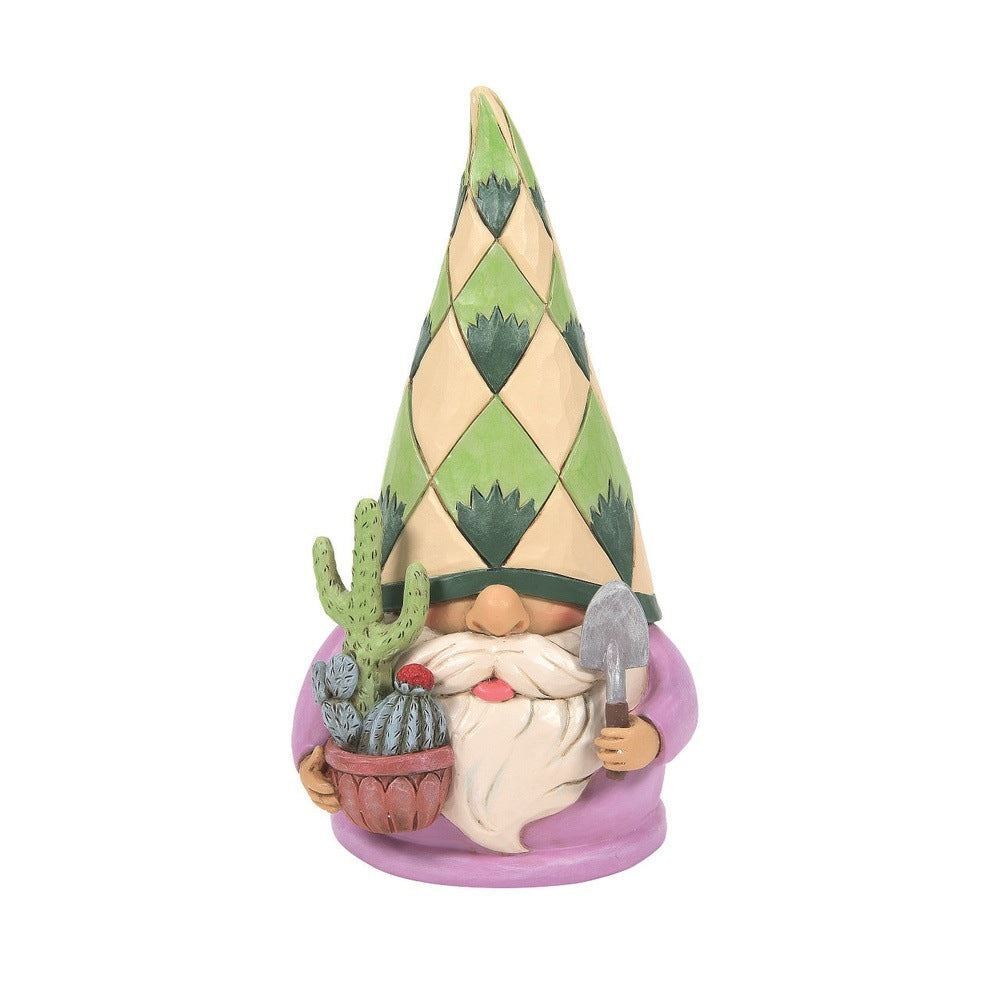 Jim Shore Heartwood Creek: Succulent Gnome Figurine 6014406