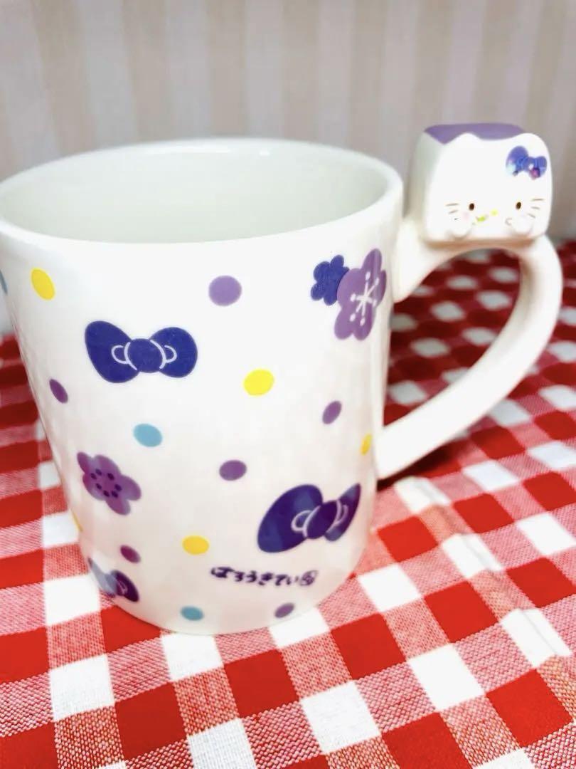 Hello Kitty Hannari Tofu Collaboration Mug Cup Japanese Style