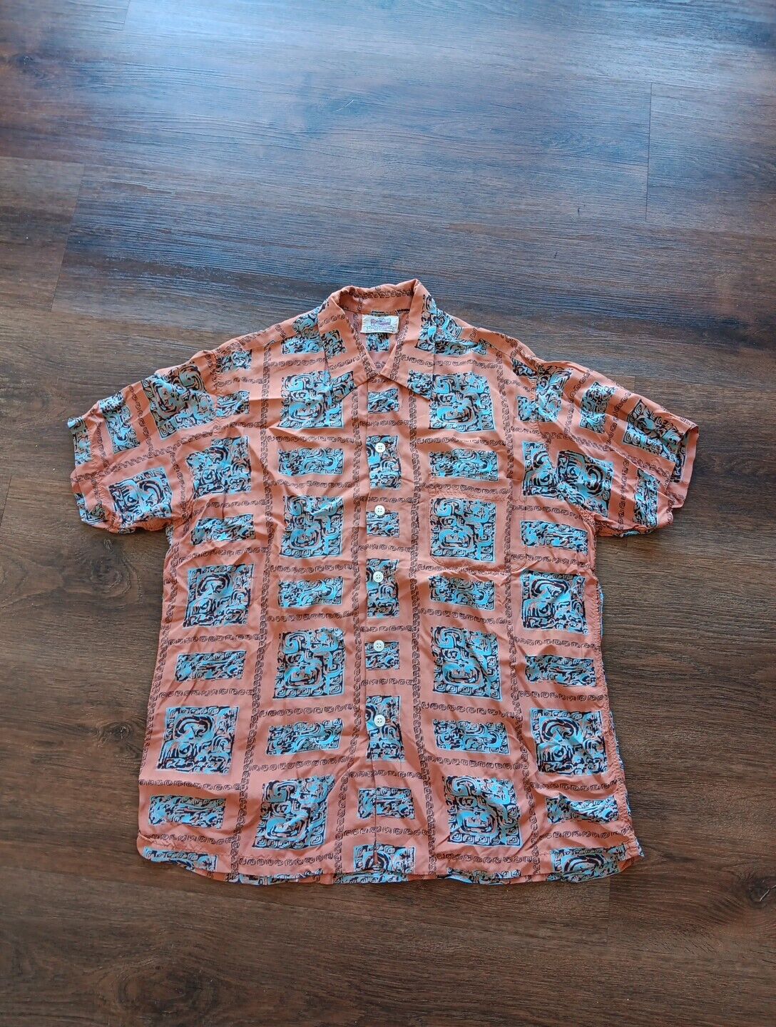 Vintage Kahanamoku Hawaiian Aloha Shirts 1950 US Made 
