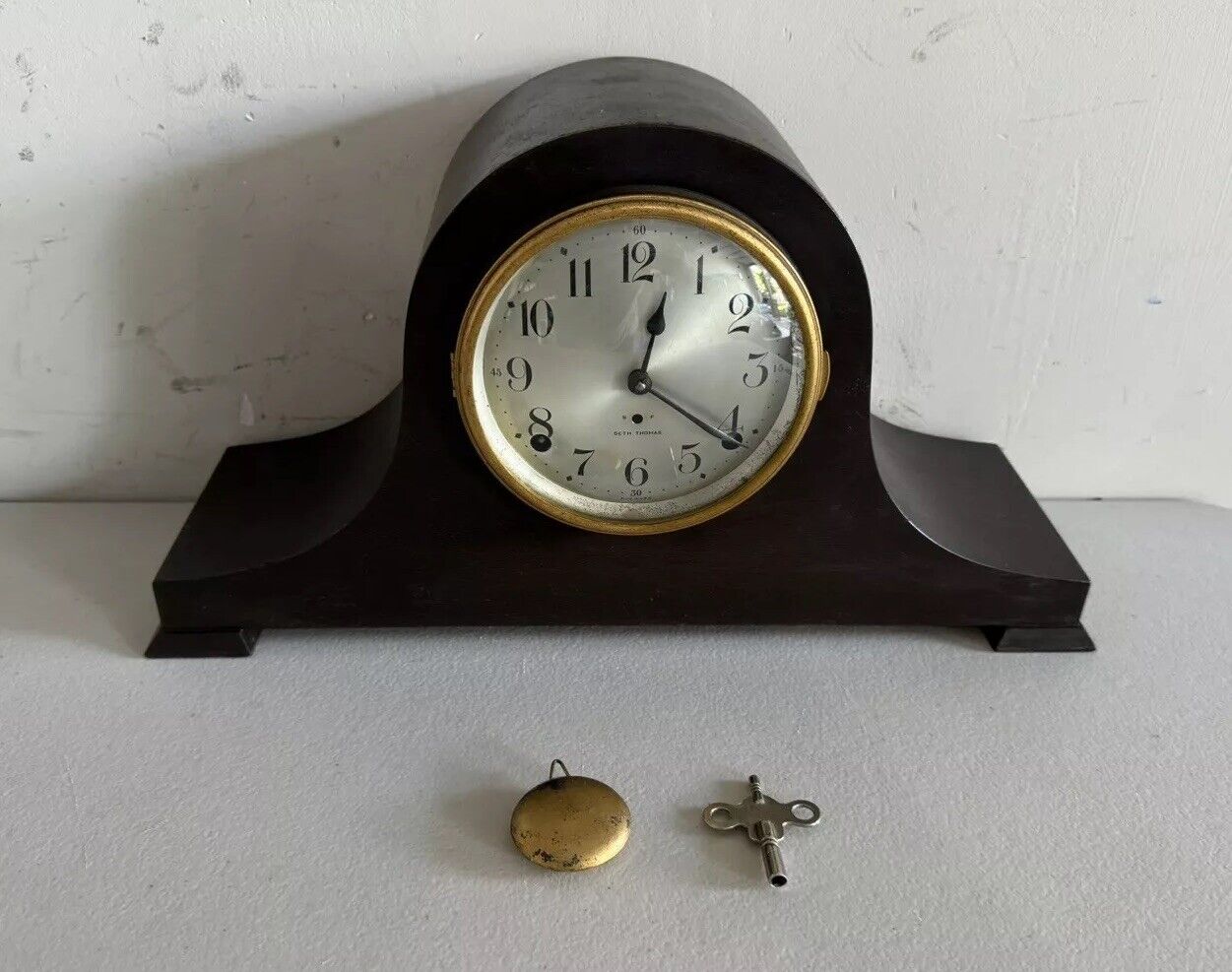 Antique Seth Thomas Mantle Clock, Sentinel # 8 Model  fully restored. 1940s