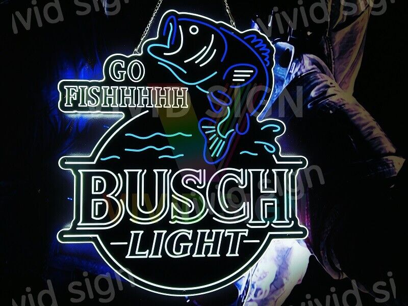 Bass Fish Go Fishing 2D LED 20\