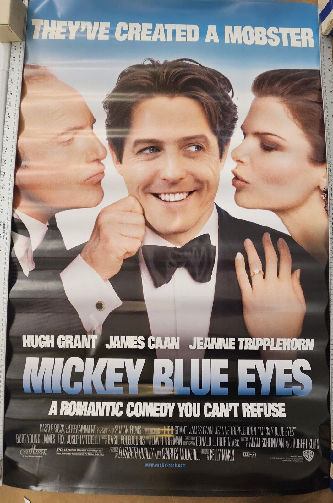Hugh Grant , James Caan Mickey Blue Eyes  26 x 39.75 Movie poster