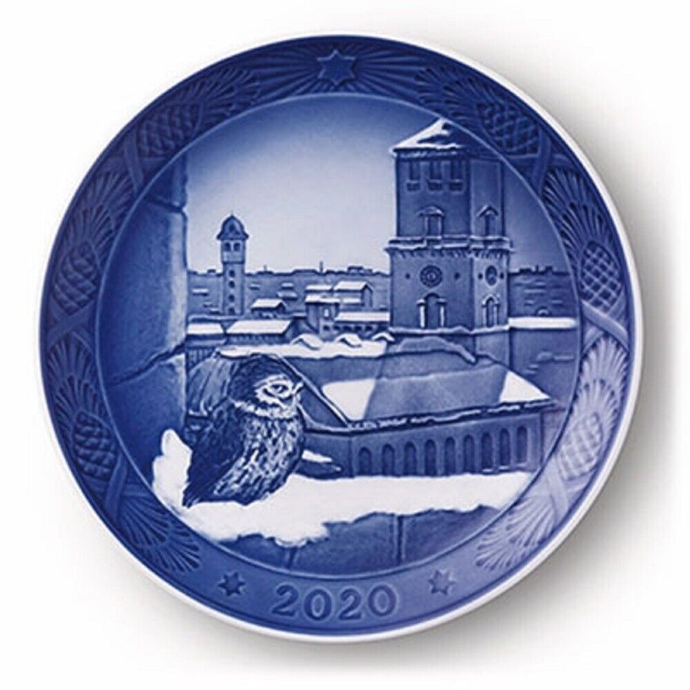 ROYAL COPENHAGEN 2020 Christmas Plate Cathedral Church of Our Lady - New in Box