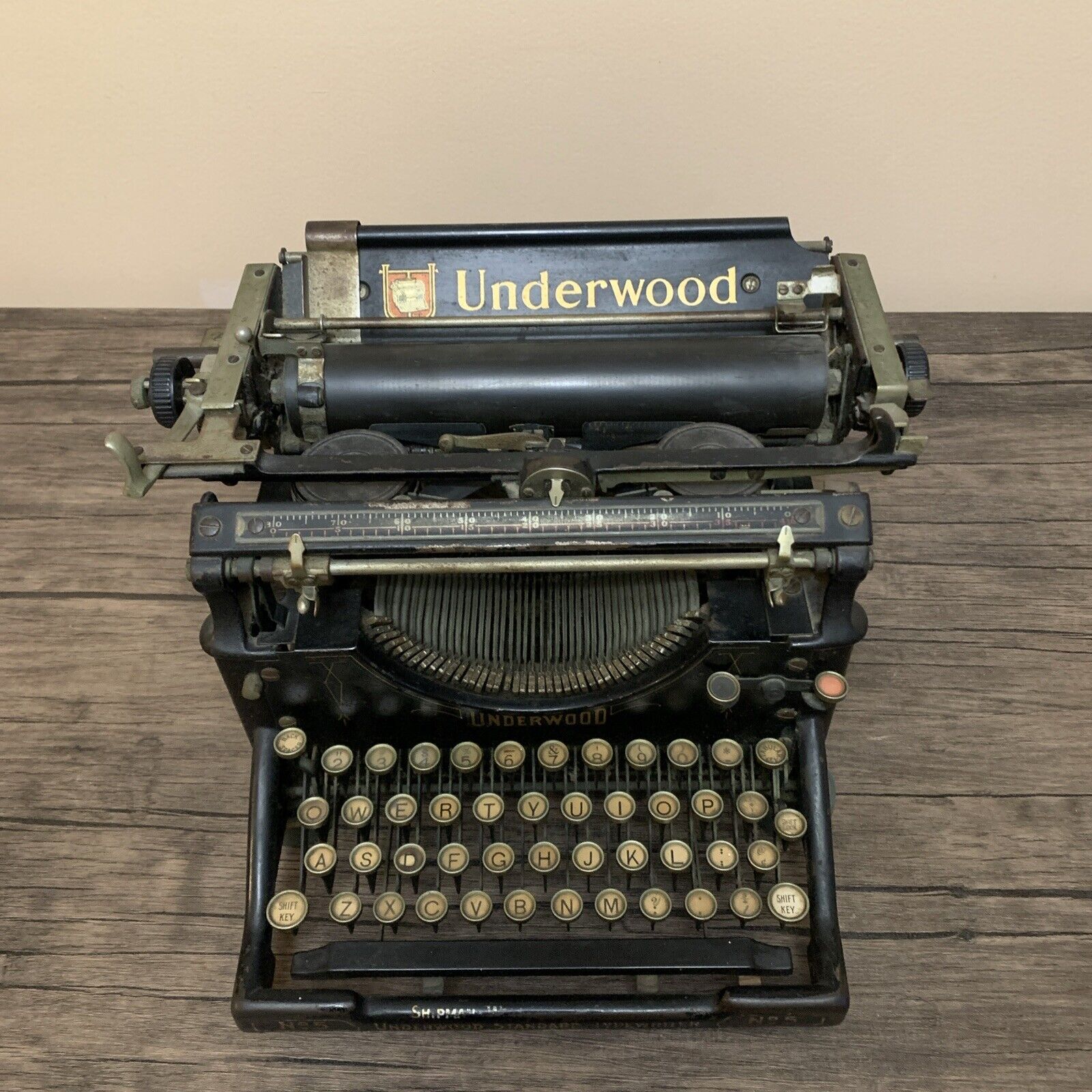 Antique Underwood No.5 Typewriter
