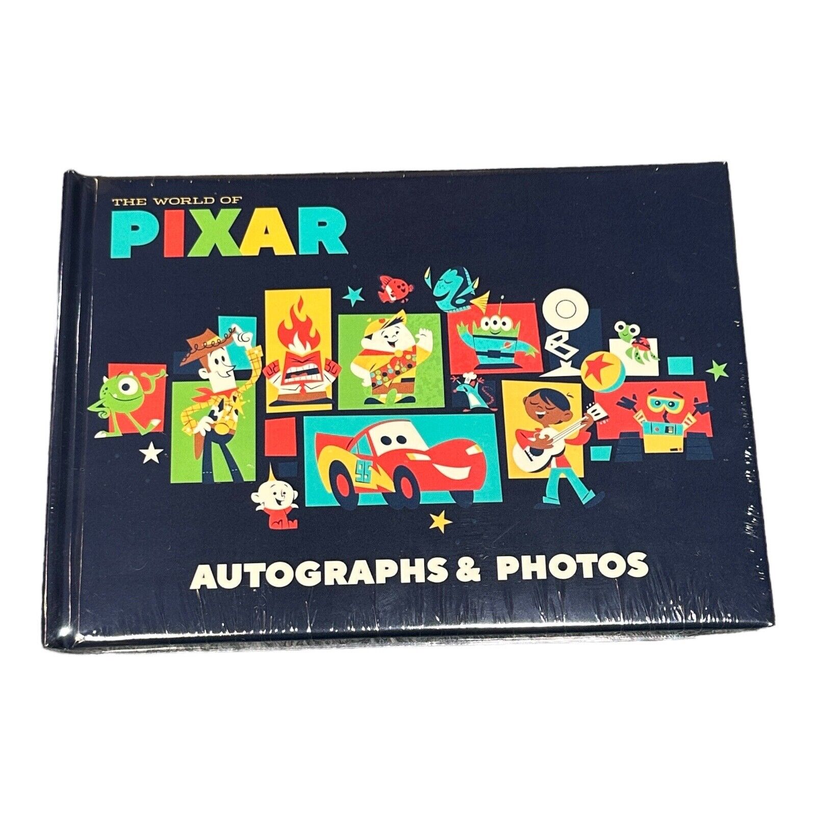 Disney Parks The World of Pixar Autographs & Photos Book