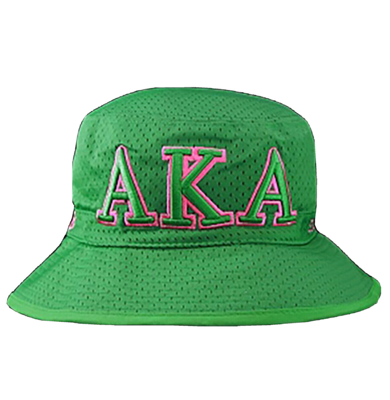 Alpha Kappa Alpha Embroidery Bucket Hat Green L/XL