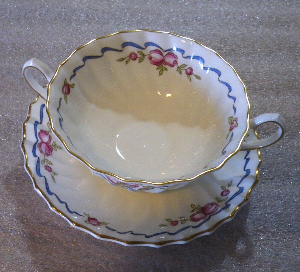 Vintage Teacup and Saucer -ROYAL DOULTON \